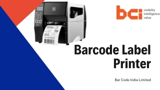 Barcode Label Printer