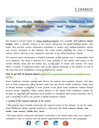 Home Healthcare Market