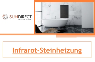 Infrarot-Steinheizung