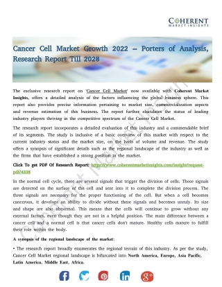 Cancer Cell Market