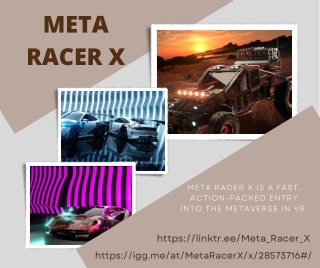 Meta Racer X - Speeding into the Metaverse