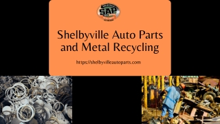 Scrap Metal Recycling Company - Shelbyville Indiana