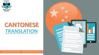 Cantonese Translation
