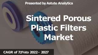 Sintered Porous Plastic Filters Market Overview, Demand, Size, Growth & Forecast