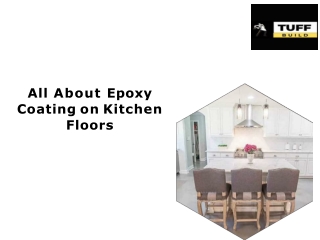 All About Epoxy Coating on Kitchen Floors