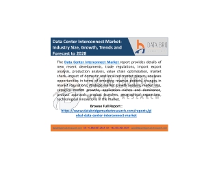 Data Center Interconnect Market Trends, Drivers, & Key Players