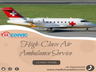 Acquire Stupendous ICU Medical Care by Medivic Air Ambulance in Delhi