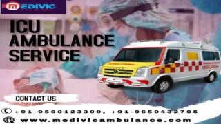 Intensive Care Ambulance Service in Kona Expressway and New Town by Medivic