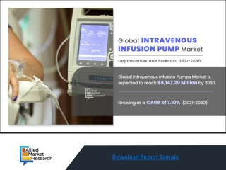 Intravenous Infusion Pump Market