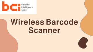 Wireless Barcode Scanner