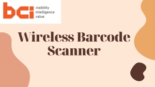 Wireless Barcode Scanner