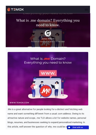 What is .me domain Everything you need to know.