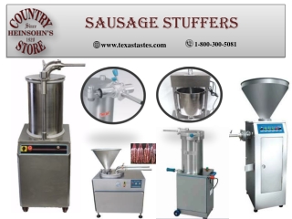 Purchase a Sausage Stuffer for Commercial or Home Use At Texas Tastes