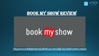 Best price for Book My Show Review