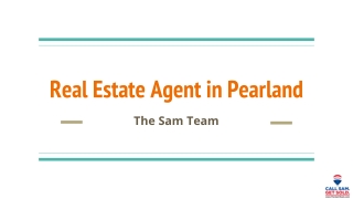 Real Estate Agent in Pearland