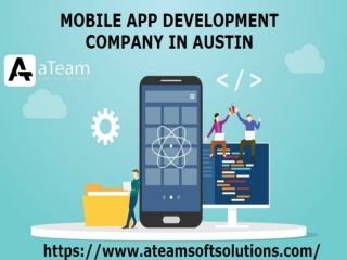 Mobile App Development Company in Austin