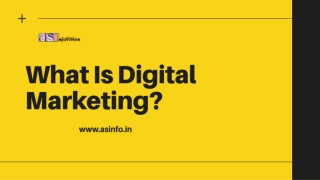 What Is Digital Marketing?