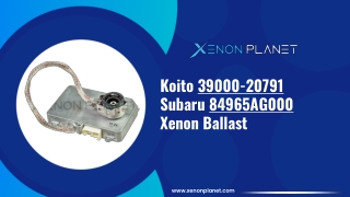 84965AE020 Xenon Ballast