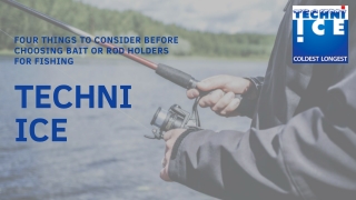 Four things to consider before choosing bait for fishing