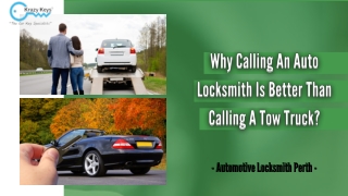 Get Professional Mobile Car Locksmith Service In Perth | Krazy Keys