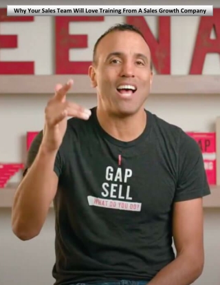 Why Your Sales Team Will Love Training From A Sales Growth Company