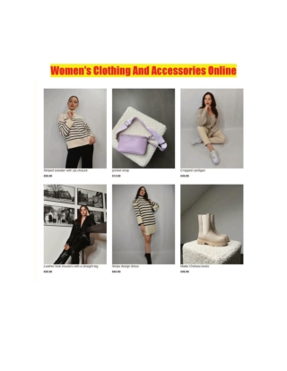 Women's Clothing And Accessories Online