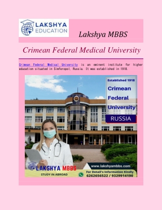 Crimean Federal Medical University