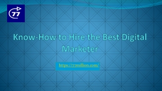 Know-How to Hire the Best Digital Marketer-1