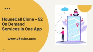 HouseCall Clone - 52 On Demand Services In One App
