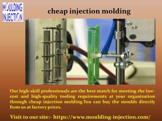 injection molding solutions