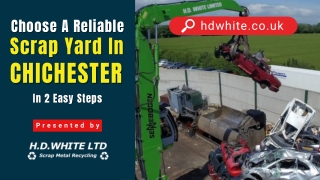 Choose A Reliable Scrap Yard In Chichester In 2 Easy Steps