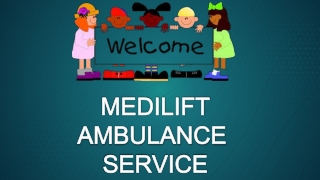 Pro care Ambulance Service in Purnia and Mokama by Medilift Ambulance