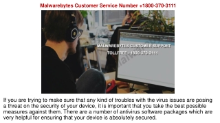 Unable To Connect Malwarebytes Service  +1 (888) 324-5552