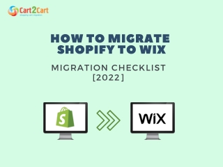 HOW TO MIGRATE SHOPIFY TO WIX MIGRATION CHECKLIST [2022]