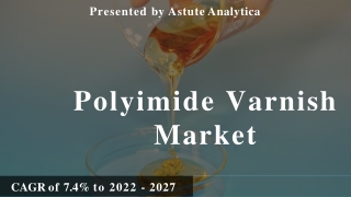 Polyimide Varnish Market Analysis 2022-2027, Industry Size, Share, Trends and Forecast | Astute Analytica