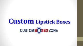 lipstick boxes