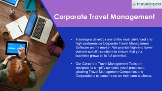 Corporate Travel Management | Corporate Travel Software