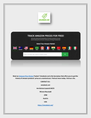Amazon Price History Tracker |Amzdealz.net