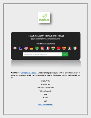 Online Price Tracker |Amzdealz.net