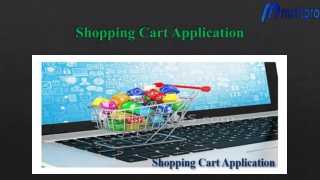 Shopping Cart Application