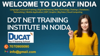 DOT NET TRAINING INSTITUTE