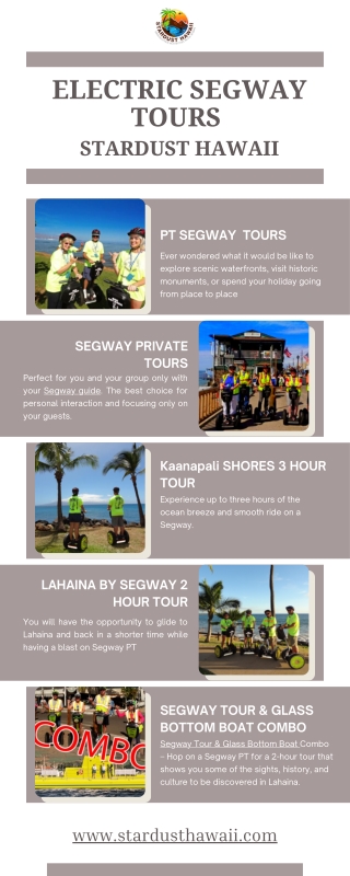 Electric Segway Tours | Stardust Hawaii