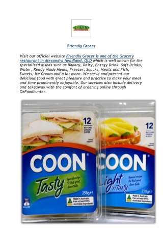5% off - Friendly Grocery Store Alexandra Headland Delivery, QLD
