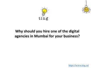 Why should you hire one of the digital agencies in Mumbai for your business