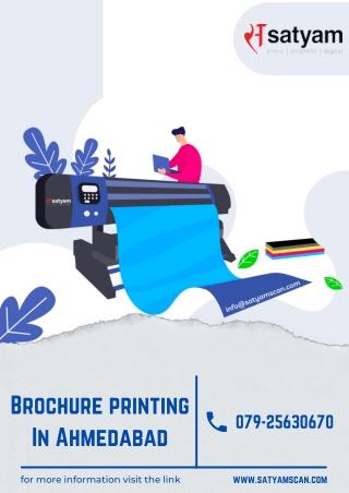 Brochure Printing in Ahmedabad