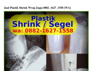 Jual Plastik Shrink Wrap Jogja ౦88ᒿ.1Ꮾᒿ7.1558(whatsApp)