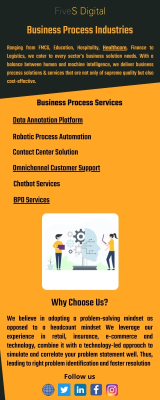 Business process services - FiveS Digital