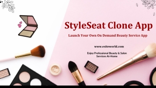 StyleSeat Clone App: On Demand Beauty Service App