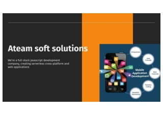 Ateam soft solutions Online Presentations Channel