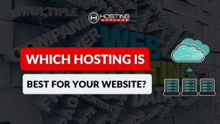 Which Hosting is Best for Your Website
